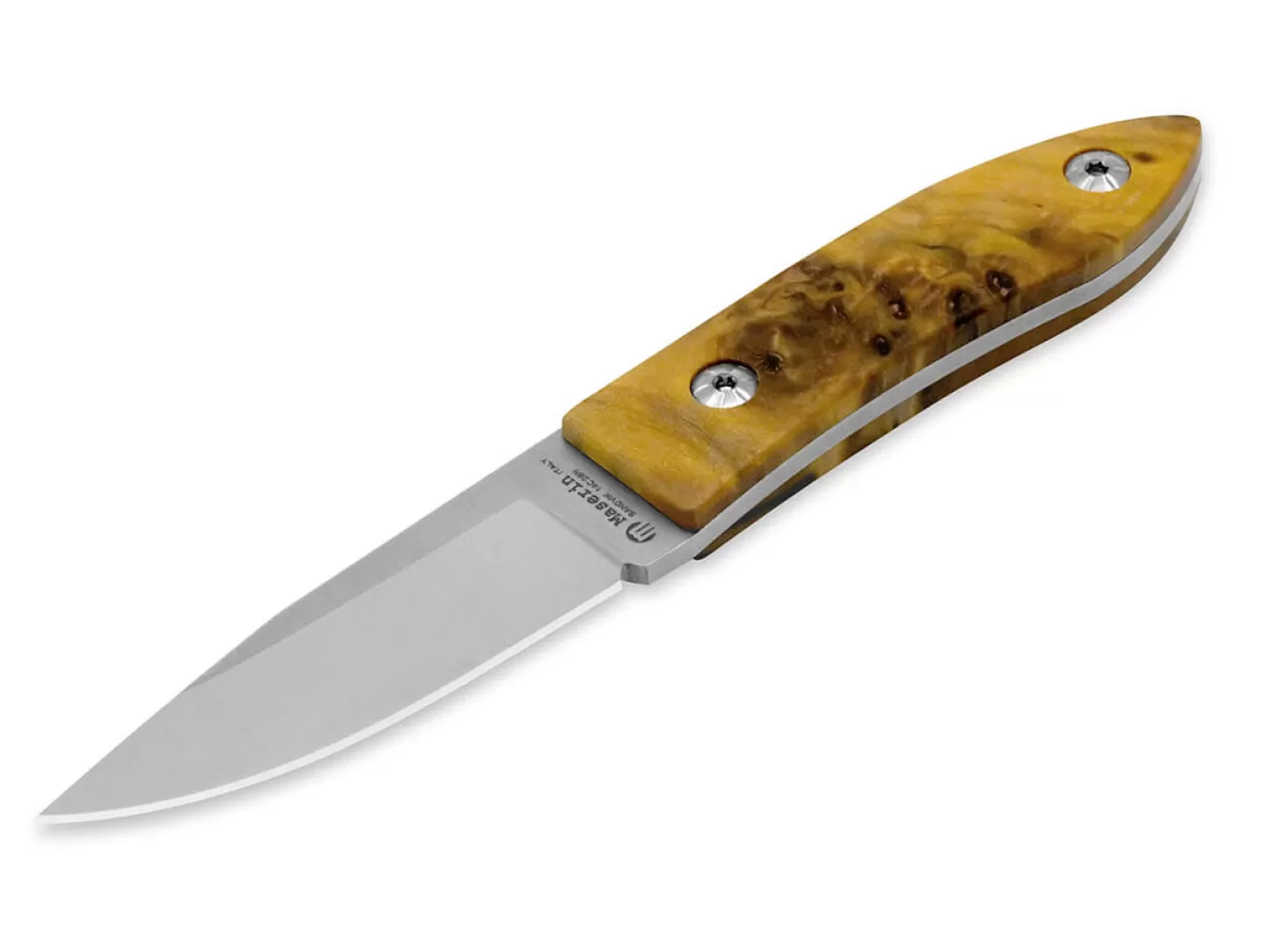 Shop AM22 Poplar Burl Natural EDC-Messer