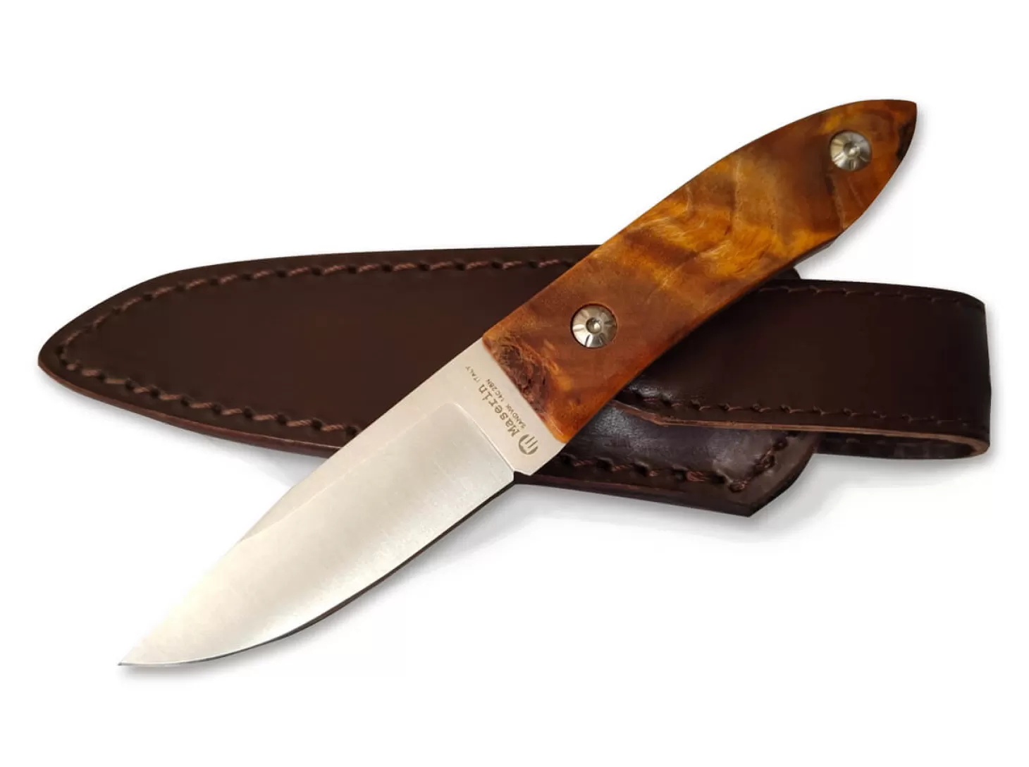 Outlet AM-22 Poplar Wood Brown EDC-Messer