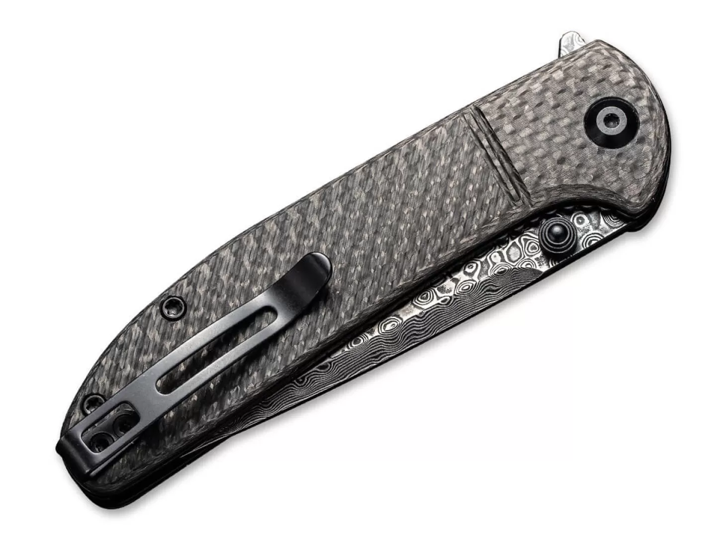 Discount Badlands Vagabonds Damascus Carbon Black Outdoormesser