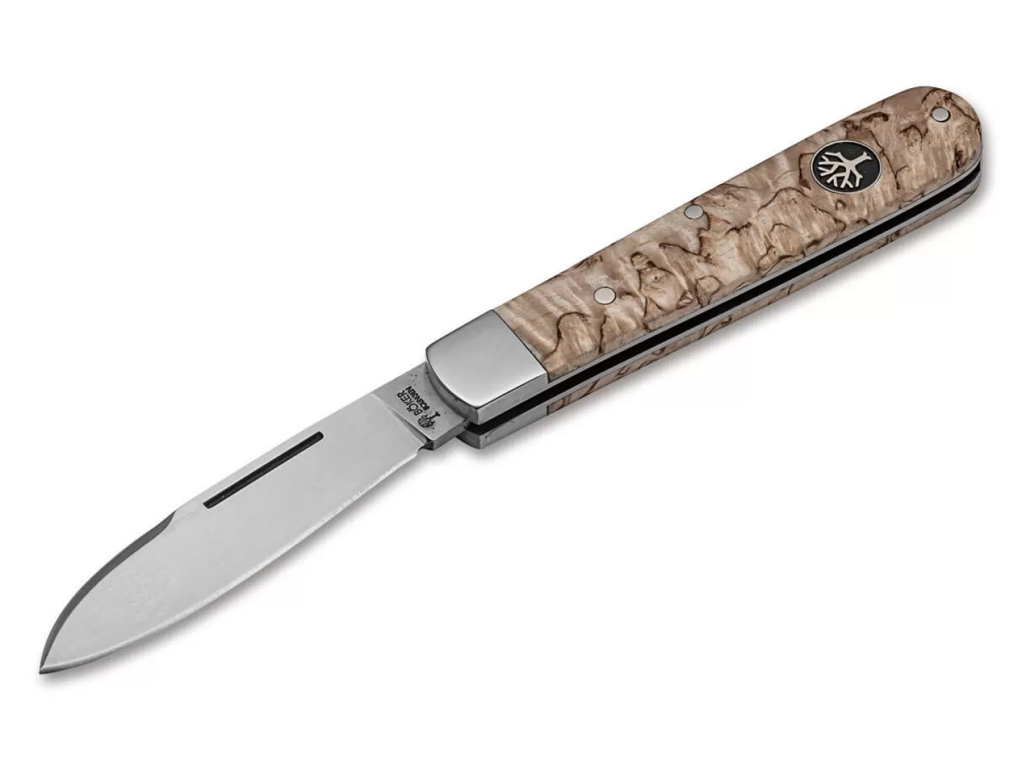 Discount Barlow Prime Maserbirke Slipjoint-Messer