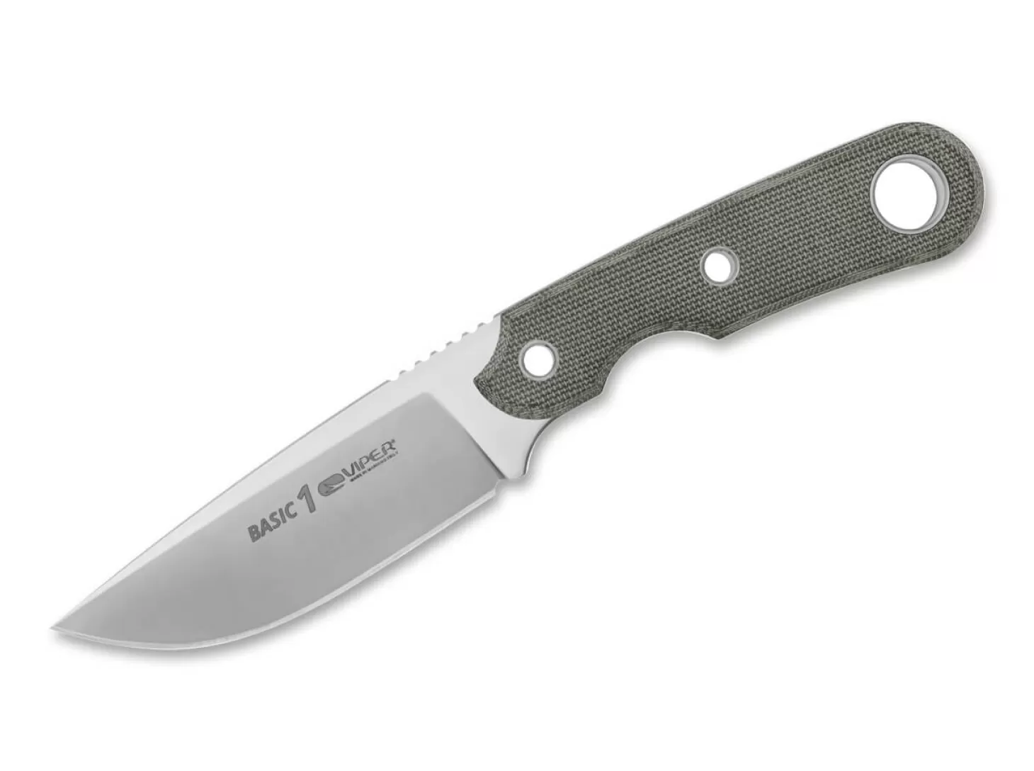 Sale Basic 1 MagnaCut Micarta Green EDC-Messer