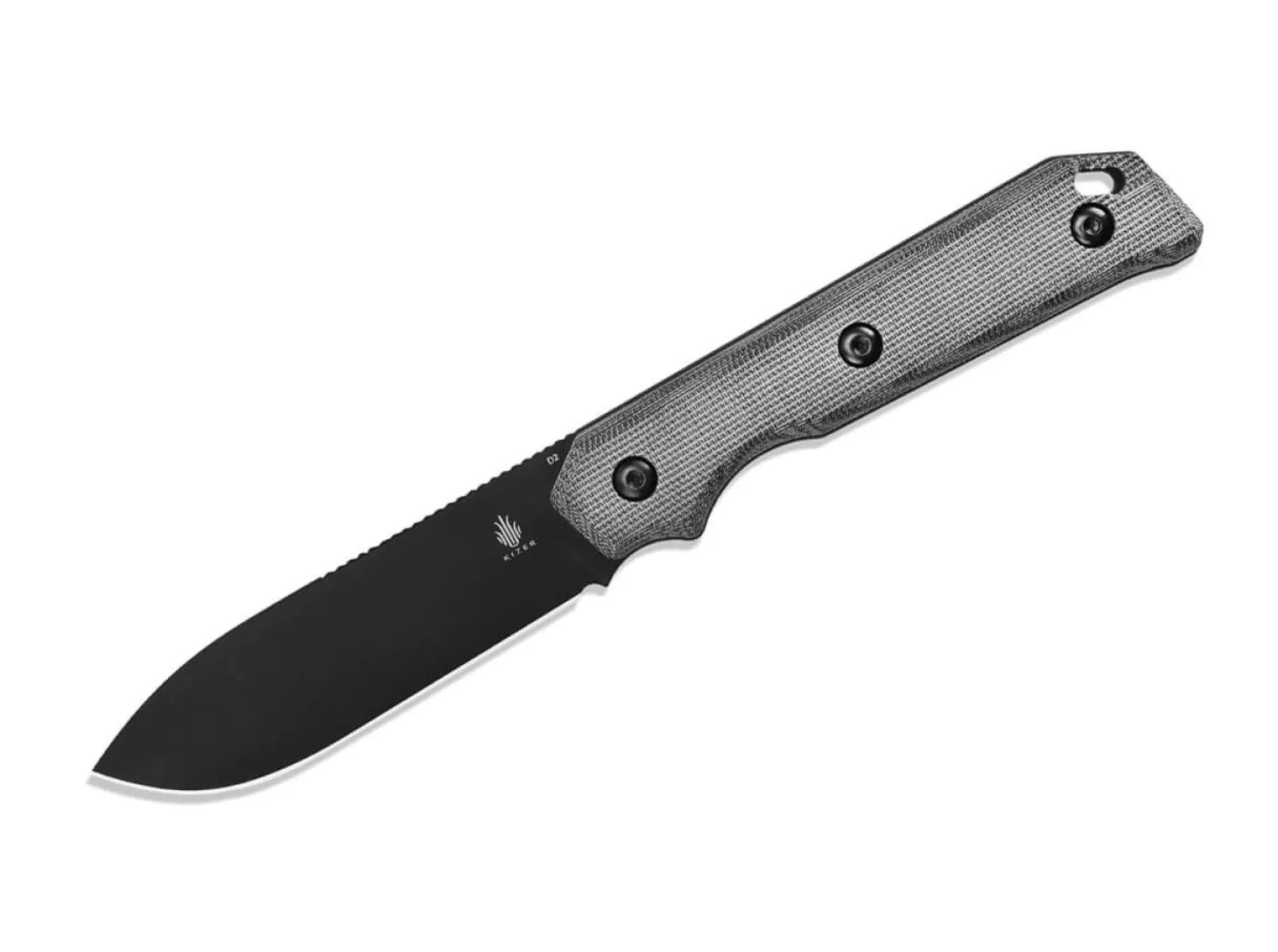 New Begleiter D2 Fixed Micarta Black Outdoormesser