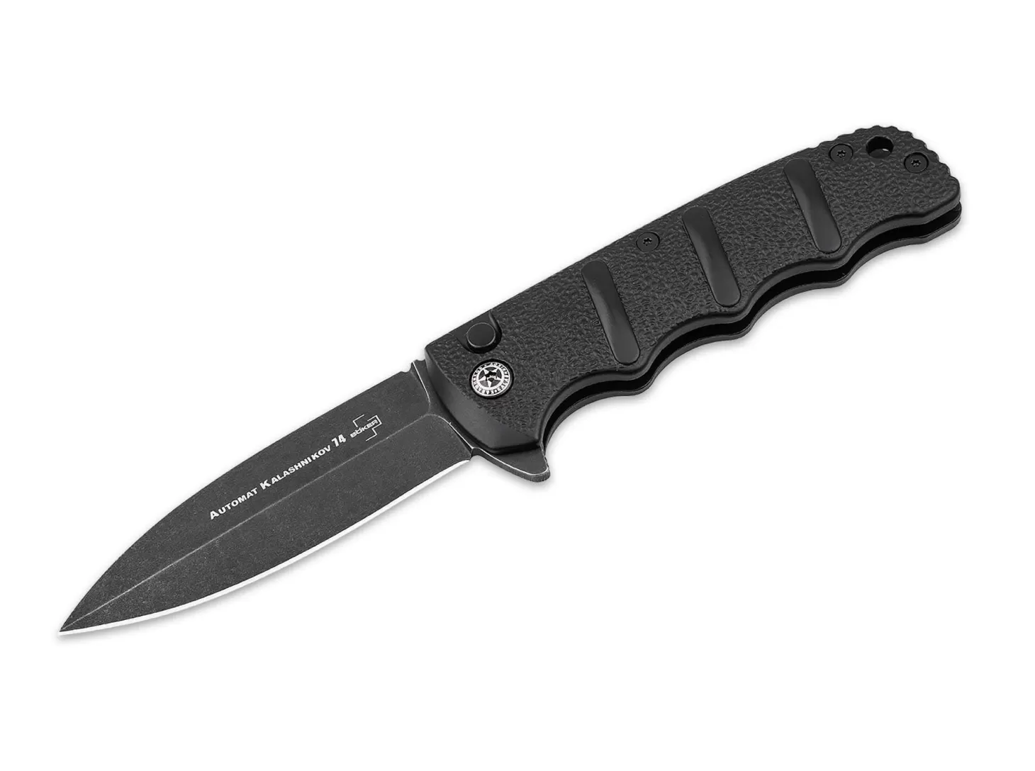 Cheap BHQ AKS-74 Black Dagger Stonewash Taktische Messer