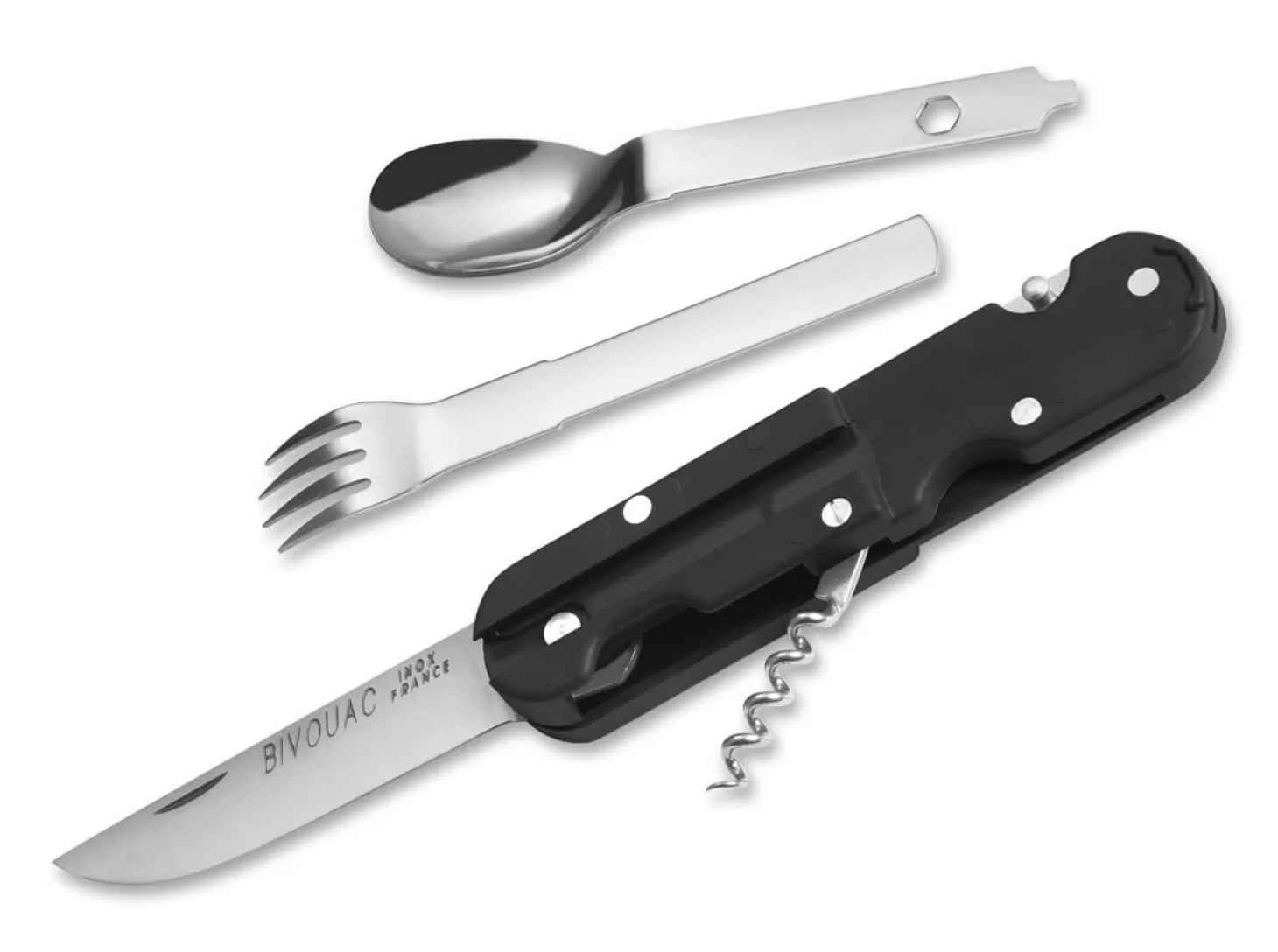 Clearance Bivouac Black Multifunktionsmesser