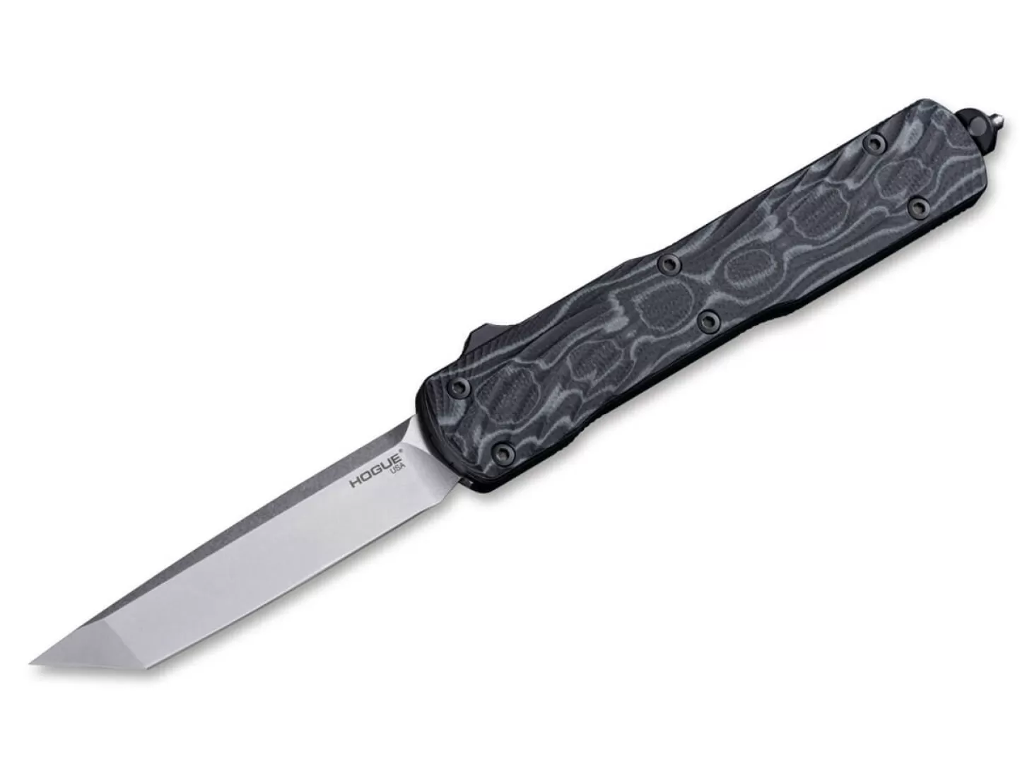 Fashion Counterstrike OTF Automatic 3.35 Tanto G-Mascus Black Tumbled OTF-Messer