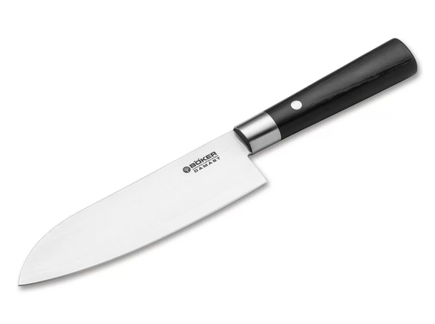 Clearance Damast Black Santoku Damastmesser