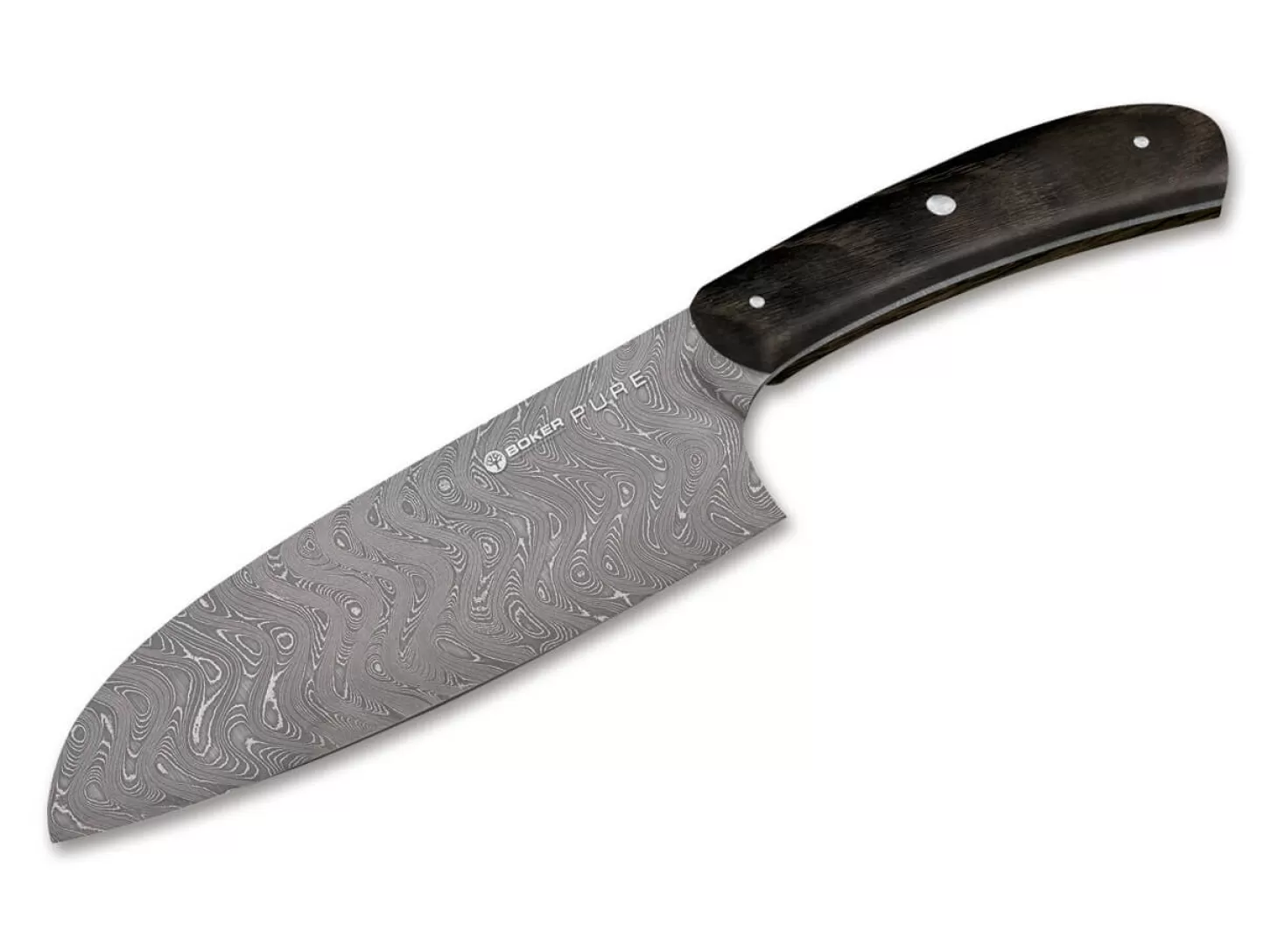 Best Sale Damast Pure Santoku Damastmesser