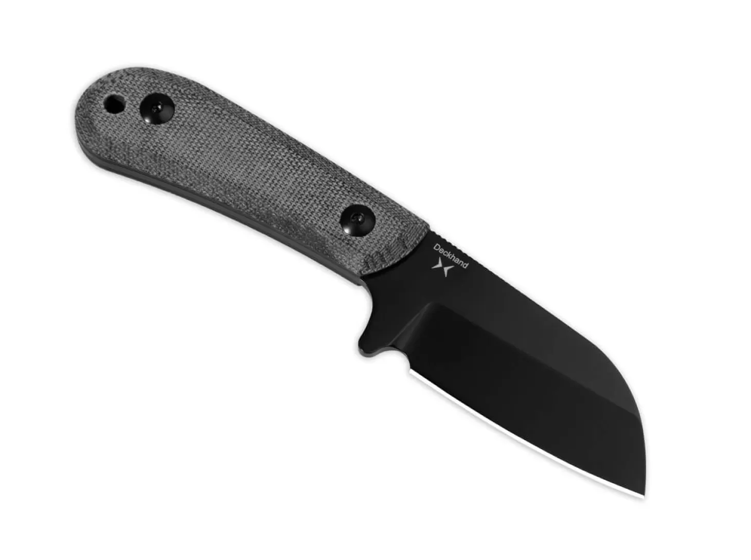 Shop Deckhand Micarta G10 All Black EDC-Messer