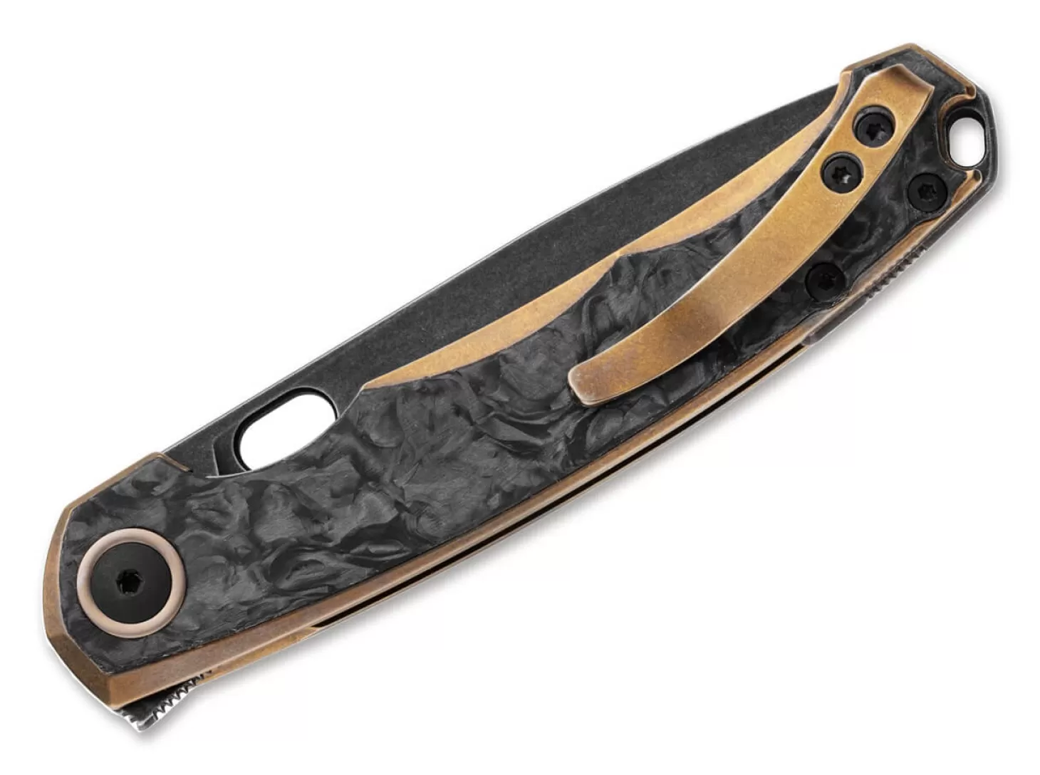 Clearance Eclipse Titanium CF Bronze Sammlermesser