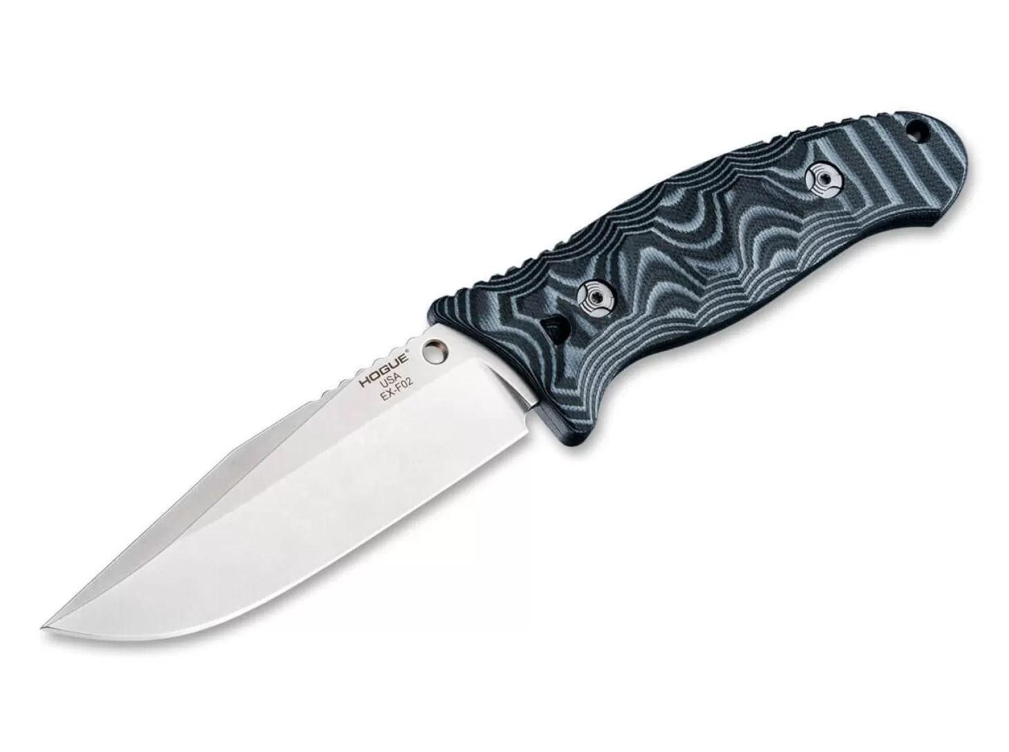 Flash Sale EX-F02 4.5 Satin G-Mascus Blue Einsatzmesser