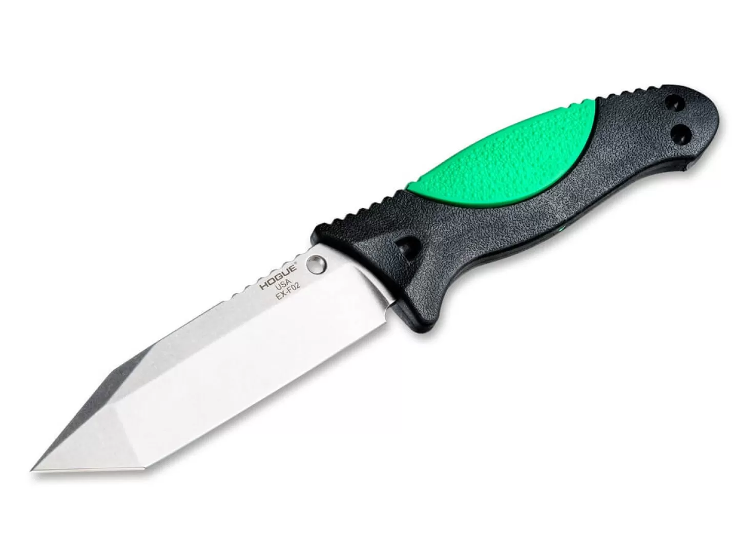 Shop EX-F02 4.5 Satin Tanto Rubber Mint Taktische Messer