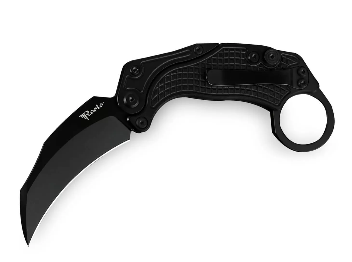 Cheap EXO-K Aluminum Oxidized Black PVD Karambits