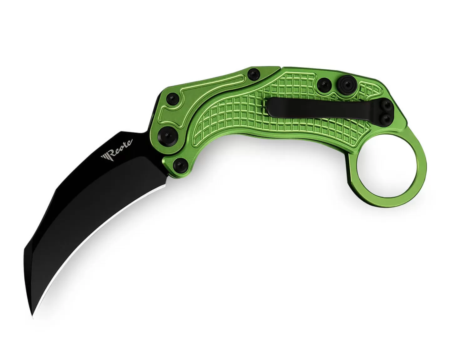 Hot EXO-K Aluminum Oxidized Green PVD Karambits