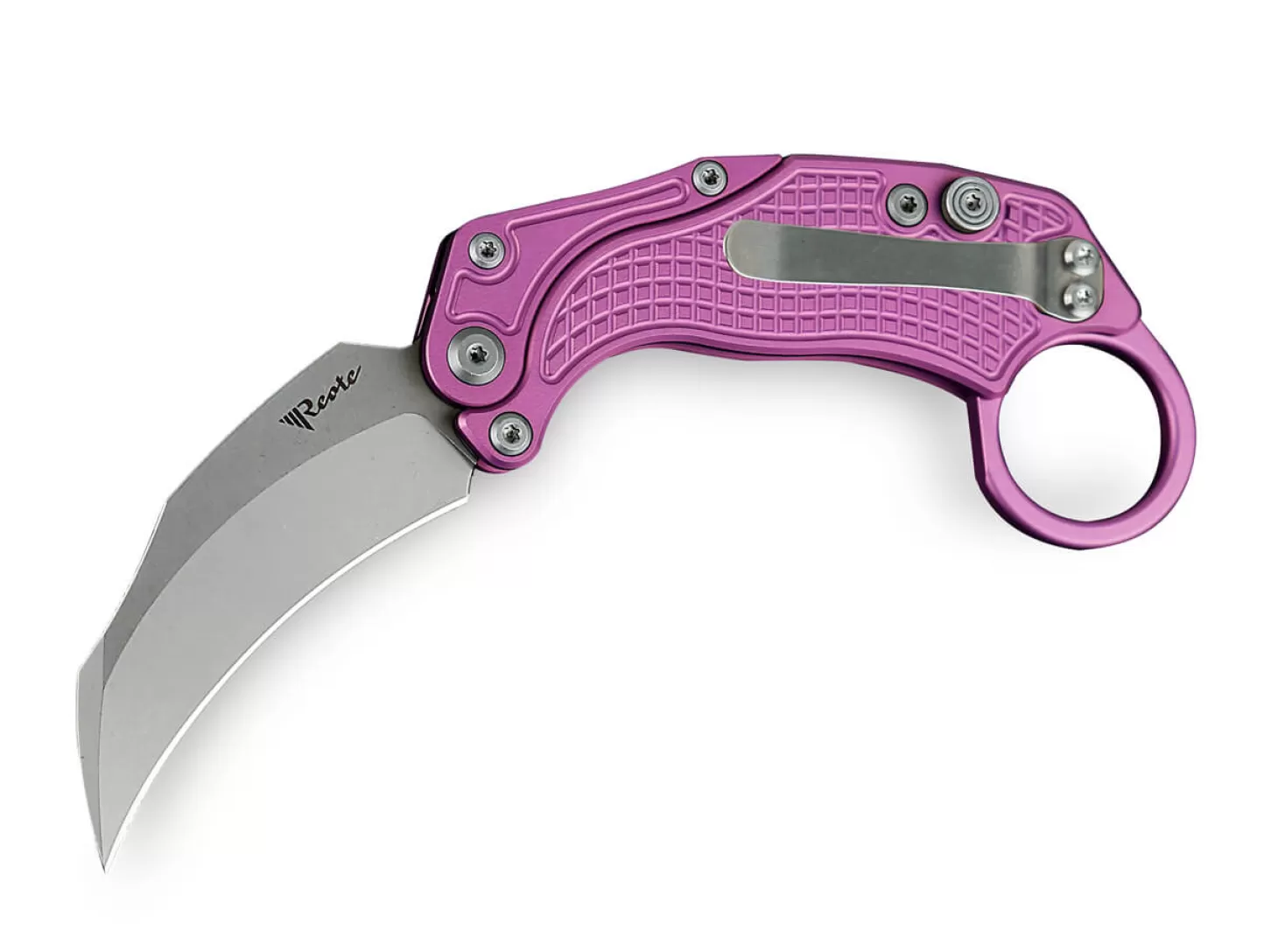 Clearance EXO-K Aluminum Oxidized Purple SW Karambits