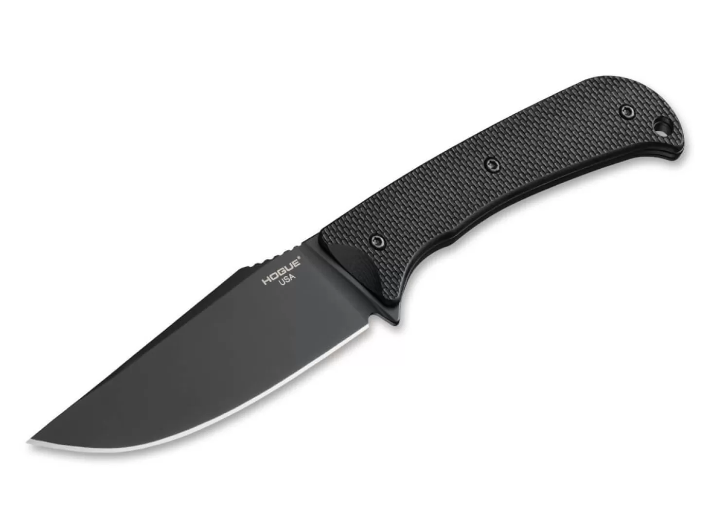 Hot Extrak XL 3.9" Fixed Blade G10 Black Cerakote Jagdmesser