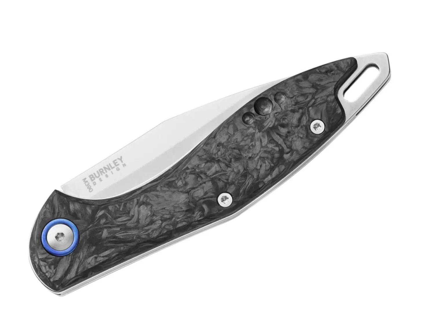 Fashion Fara CF Dark Matter Black Slipjoint-Messer