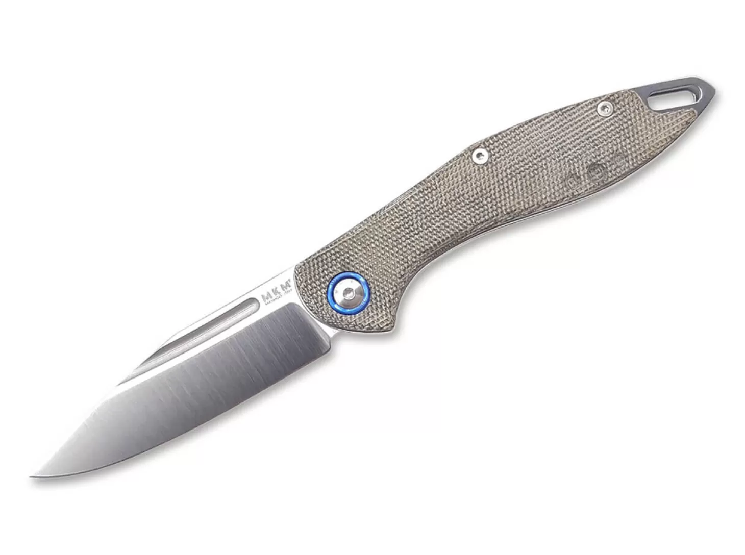 New Fara Micarta Green Slipjoint-Messer