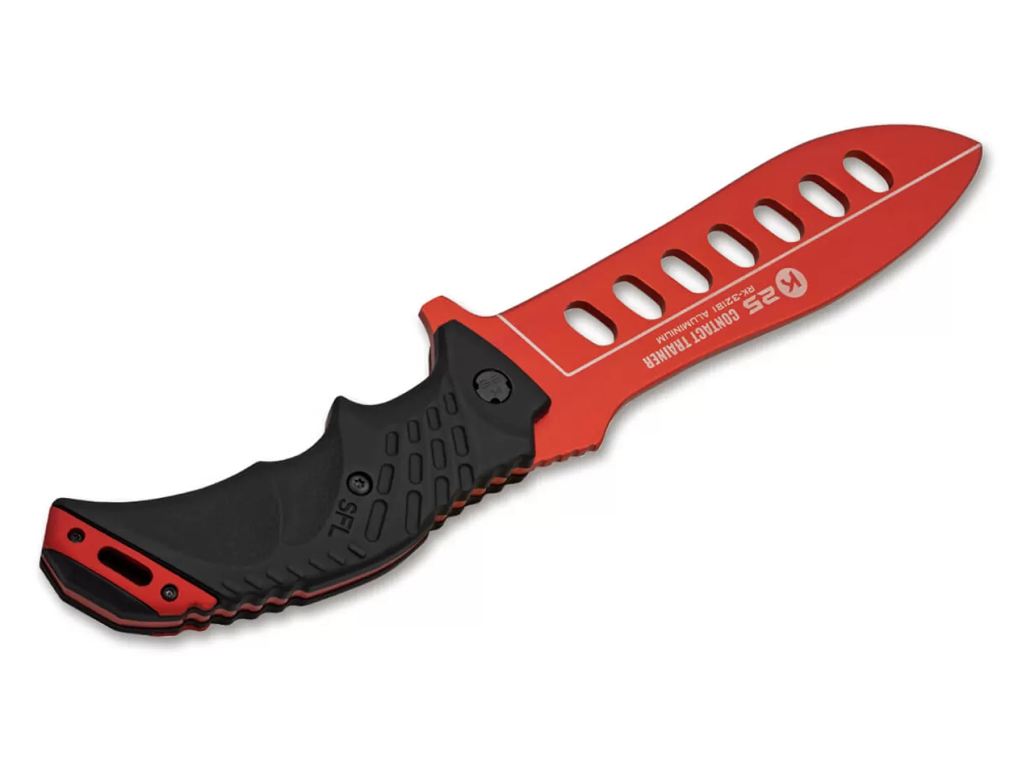 Cheap Fixed Blade Trainer Red Trainingsmesser