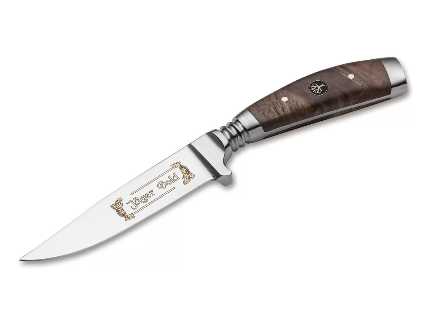 Clearance Gobec Nicker Jäger Gold Klassische Messer