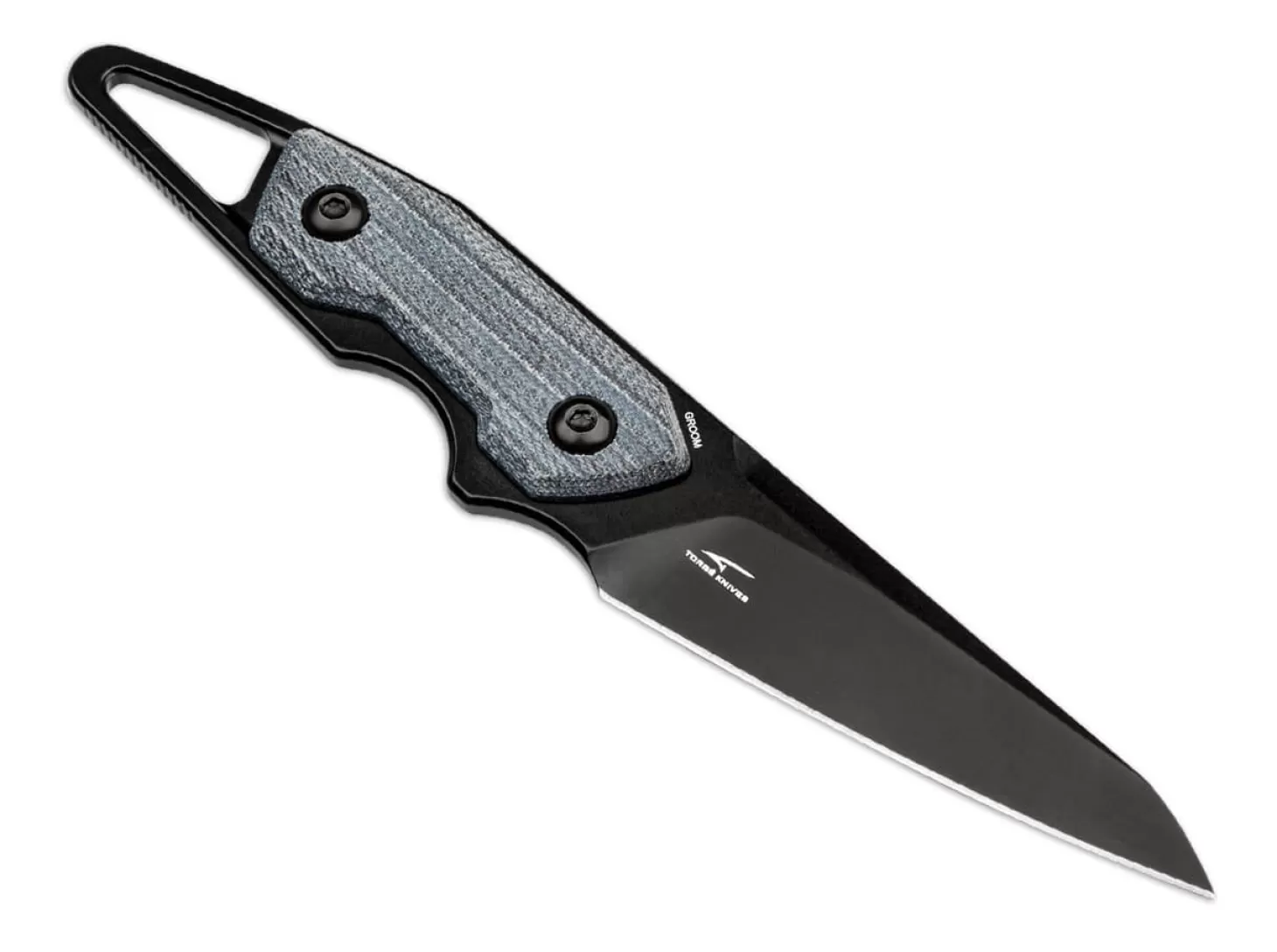 Fashion Groom Micarta All Black EDC-Messer