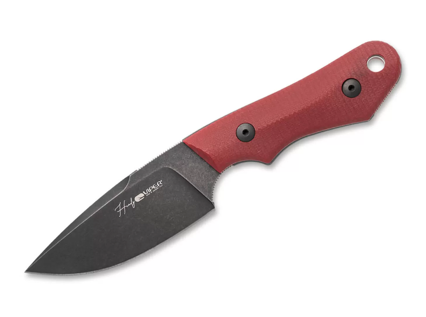 New Handy Dark G10 Red EDC-Messer