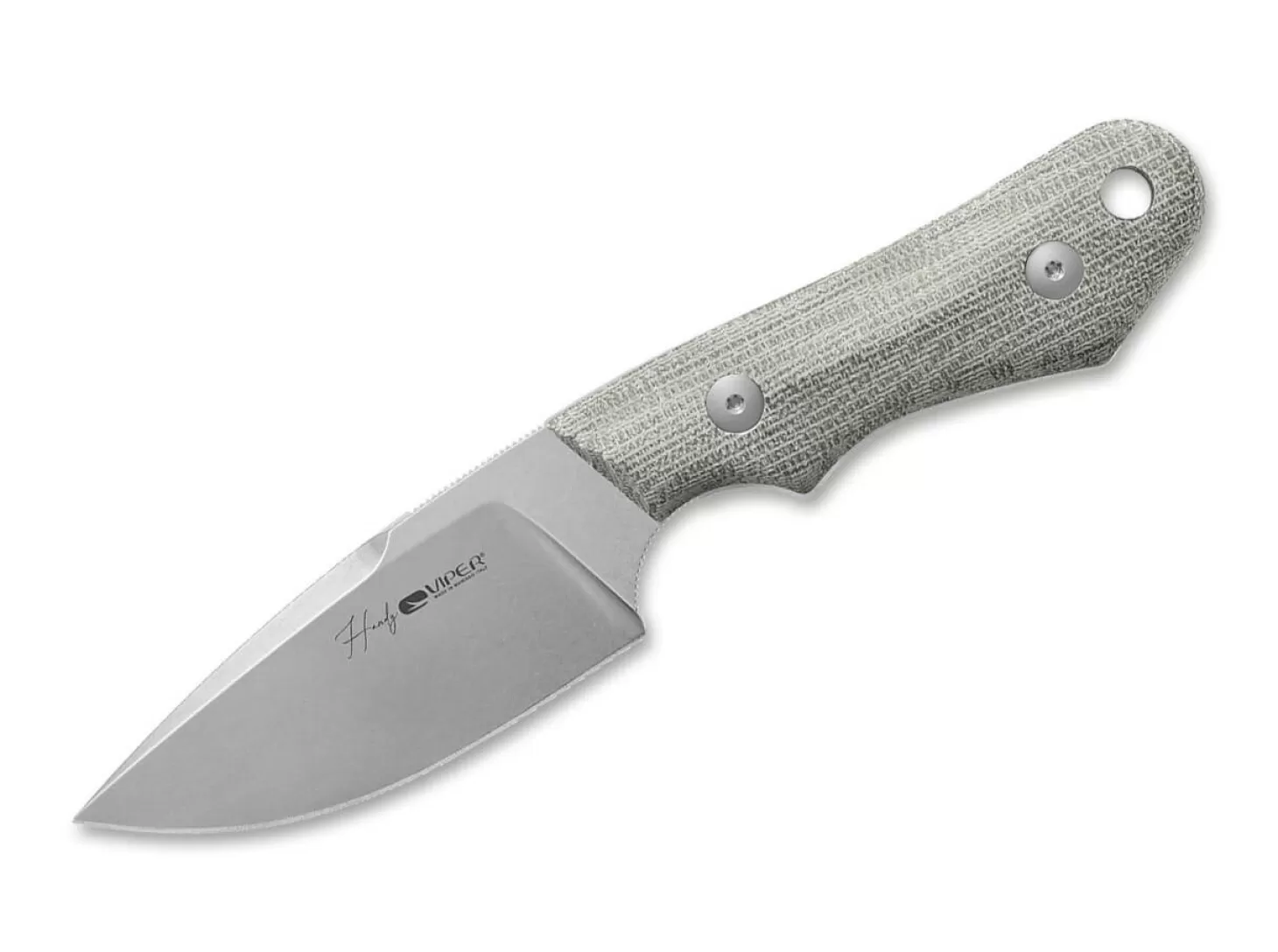 Outlet Handy Micarta Green EDC-Messer