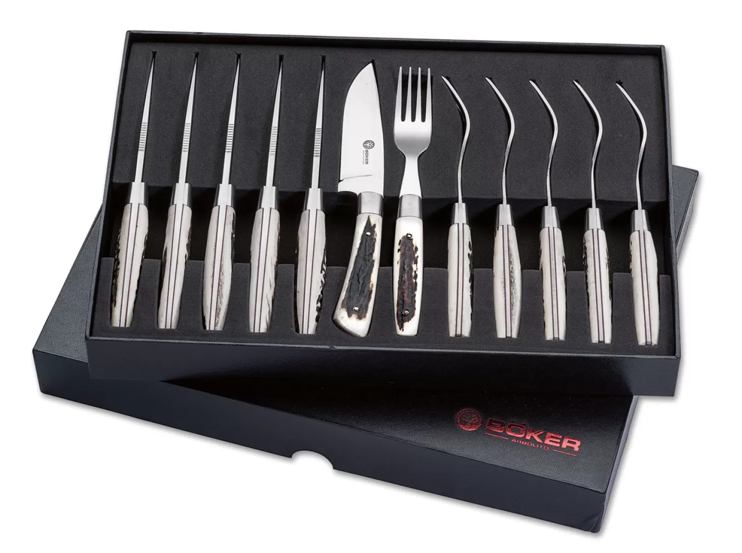 Cheap Hirschhorn Steakbesteck Set Sonstiges