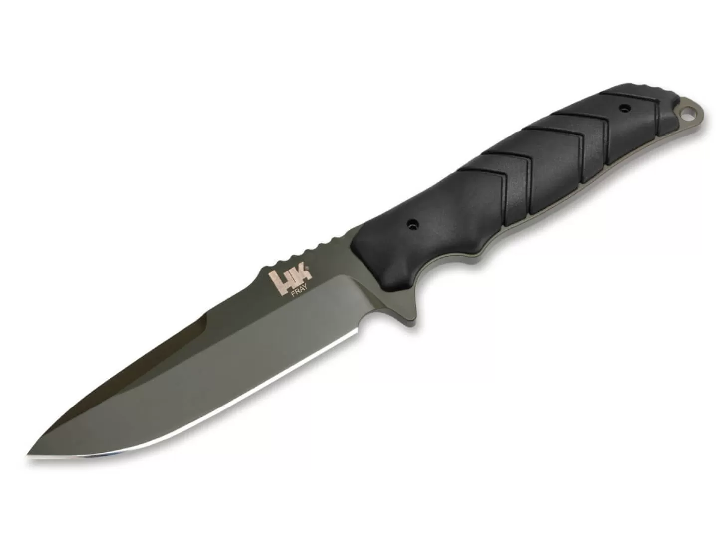 Best Sale HK Fray 4.2" Clippoint OD Green Cerakote Einsatzmesser