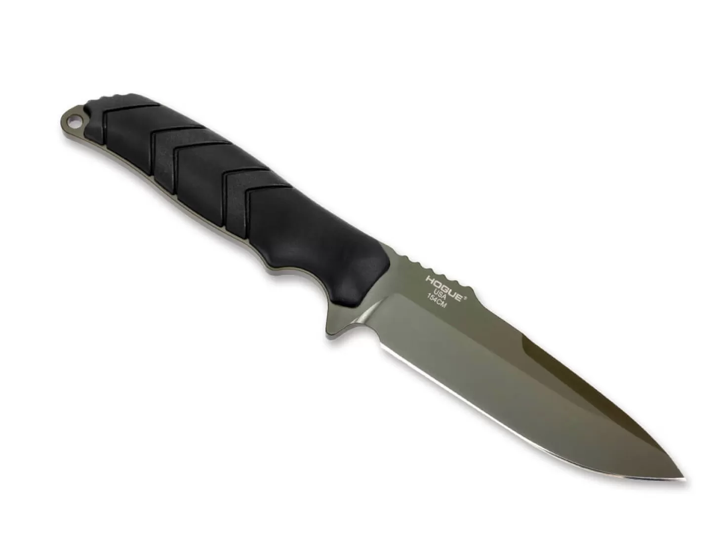 Best Sale HK Fray 4.2" Clippoint OD Green Cerakote Einsatzmesser