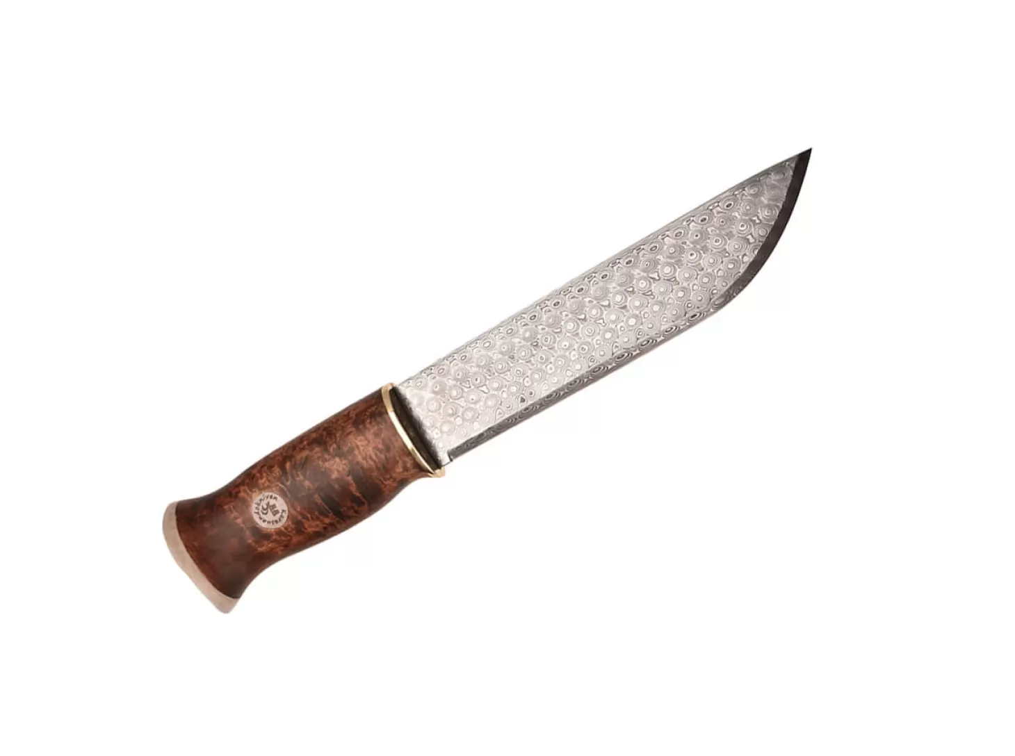 Discount Huggaren Damasteel Rose Jagdmesser