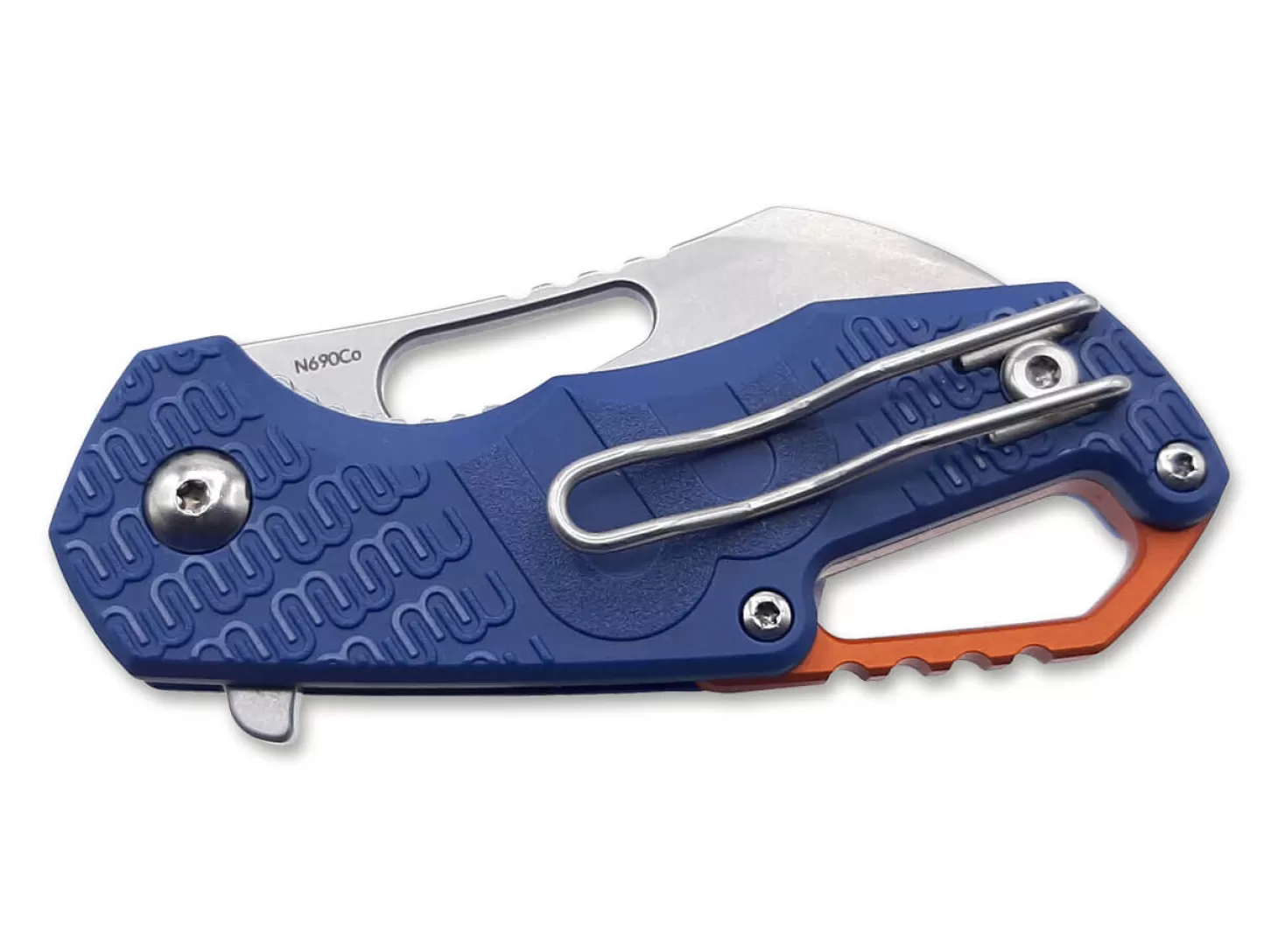 Hot Isonzo Hawkbill Blue Outdoormesser