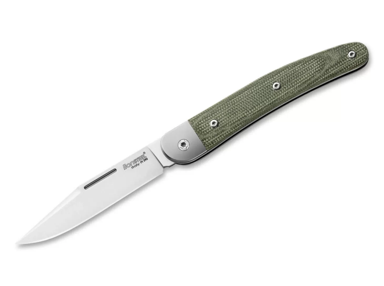 Outlet Jack One Micarta Green Slipjoint-Messer