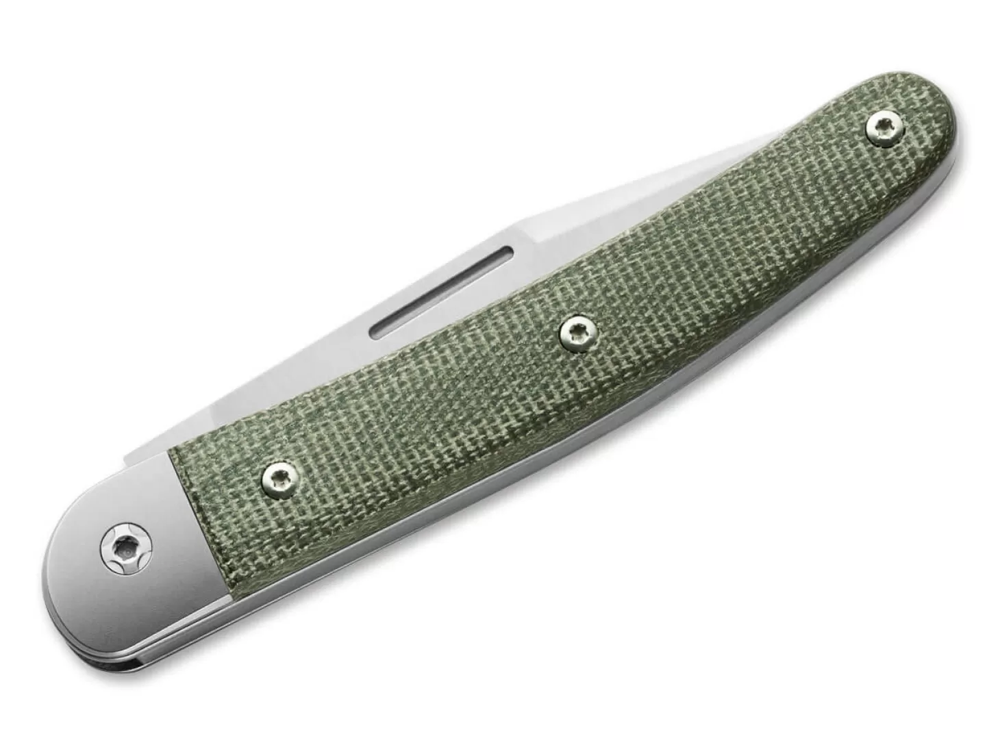 Outlet Jack One Micarta Green Slipjoint-Messer