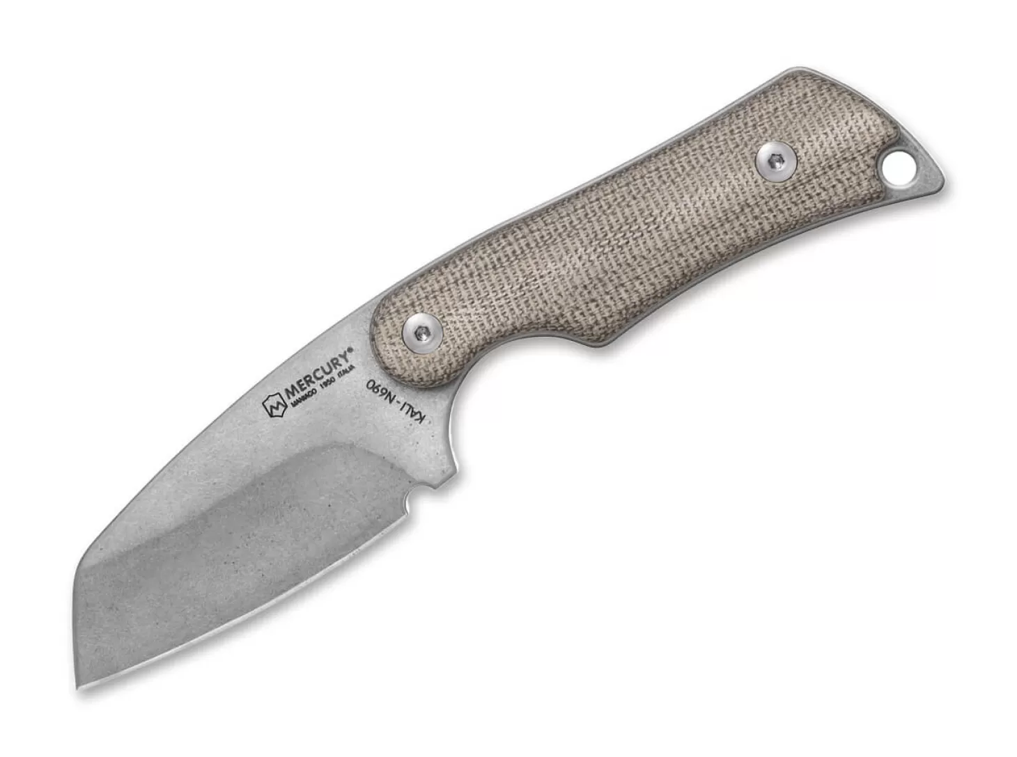 Hot Kali Sheepfoot Mini Micarta Green Outdoormesser