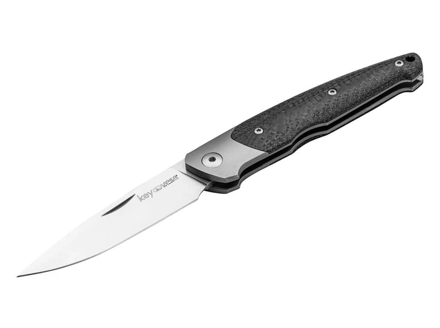 Online Key Bolster Carbon Fiber Slipjoint-Messer