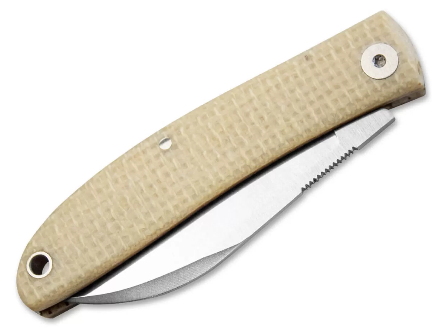 Cheap Livri Micarta Coyote Klassische Messer