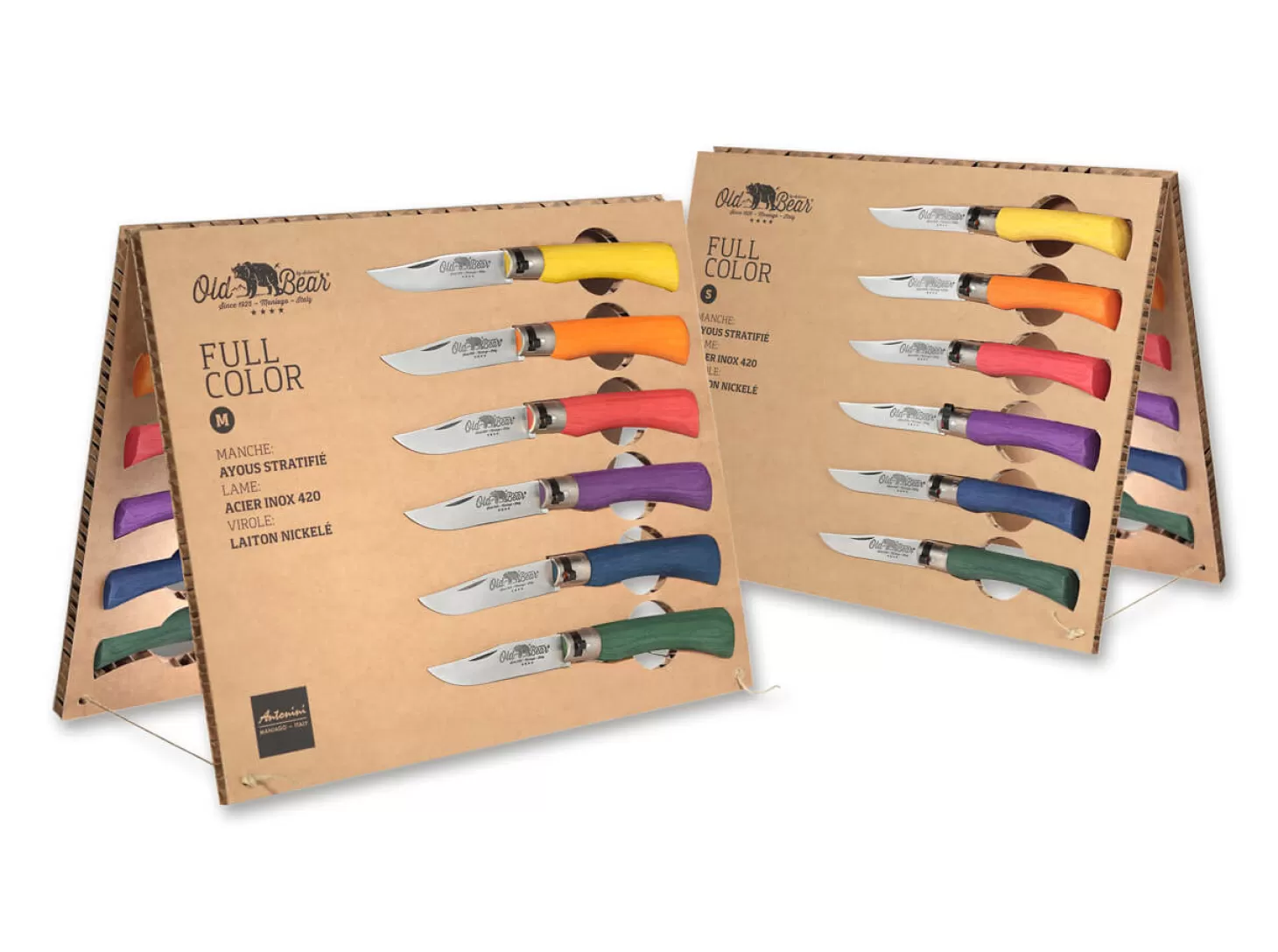Flash Sale M & S Full Color Display Set Zweihandmesser