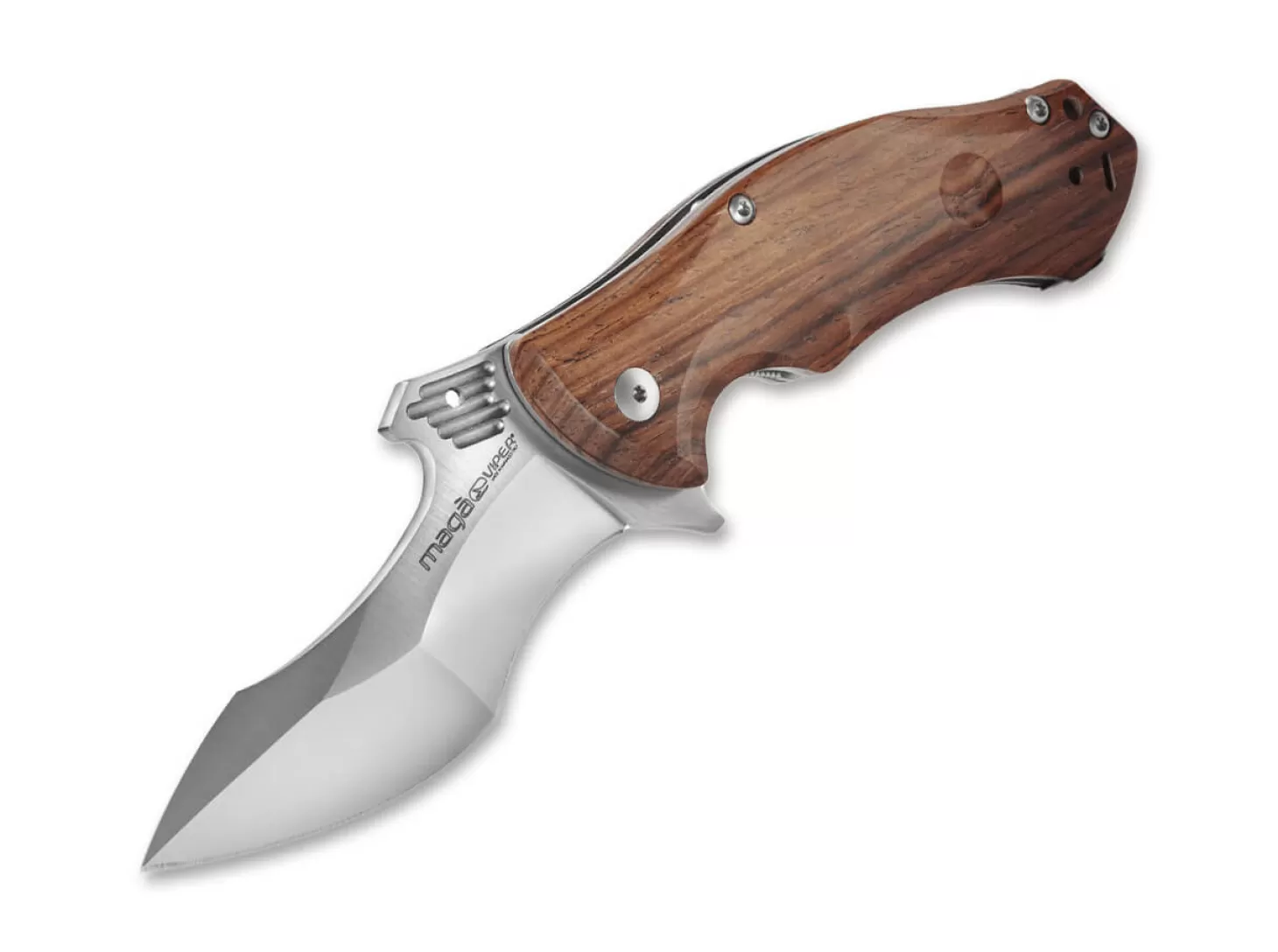 Cheap Magà Cocobolo Satin Taktische Messer