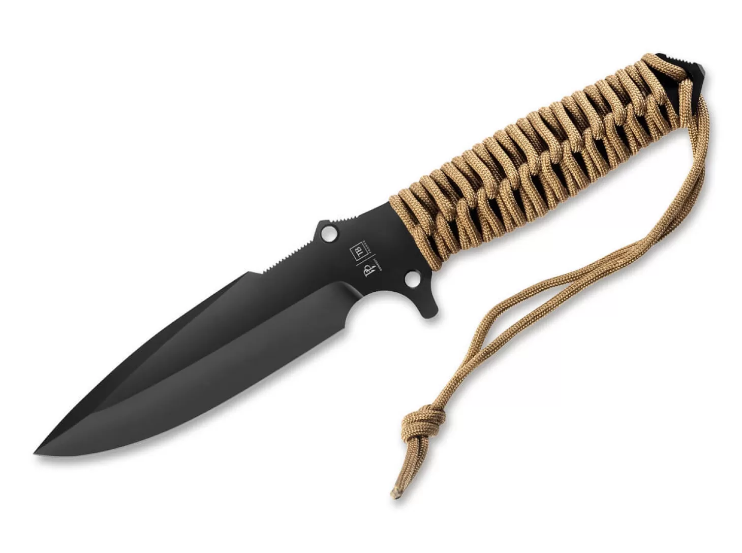 Shop Maraudeur Paracord Brown Einsatzmesser