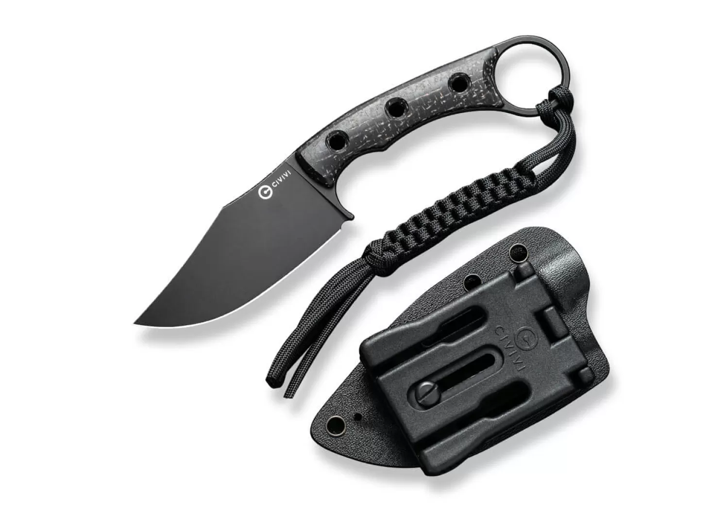 Outlet Midwatch Micarta Black EDC-Messer