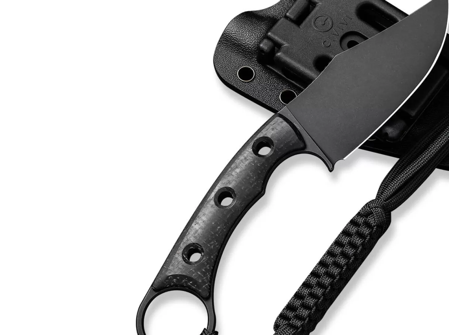 Outlet Midwatch Micarta Black EDC-Messer