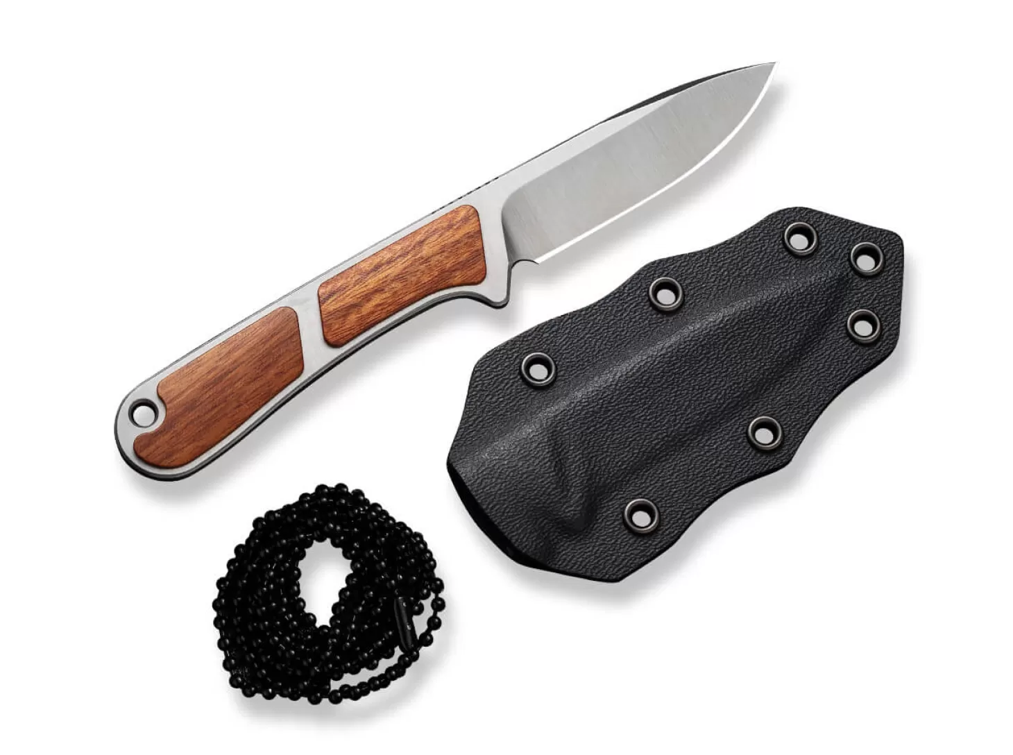 Outlet Mini Elementum Fixed Guibourtia EDC-Messer