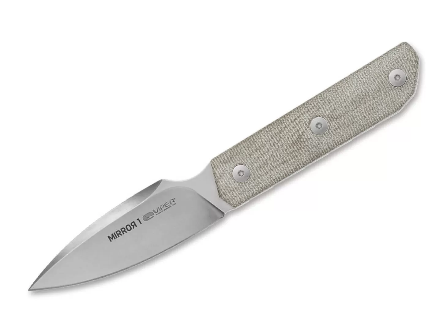 Online Mirror 1 Micarta Green Outdoormesser