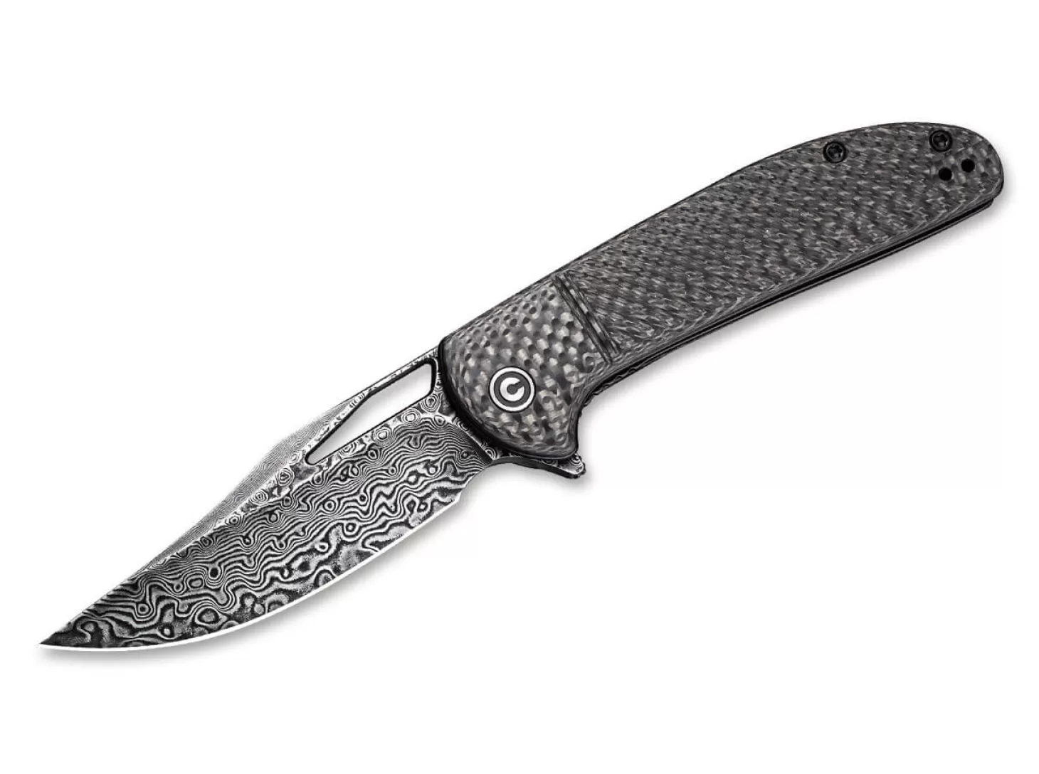 Store Ortis Damascus Carbon Sammlermesser