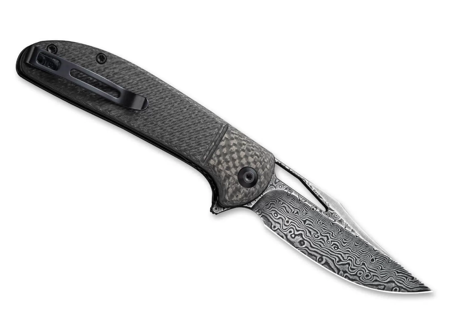 Store Ortis Damascus Carbon Sammlermesser