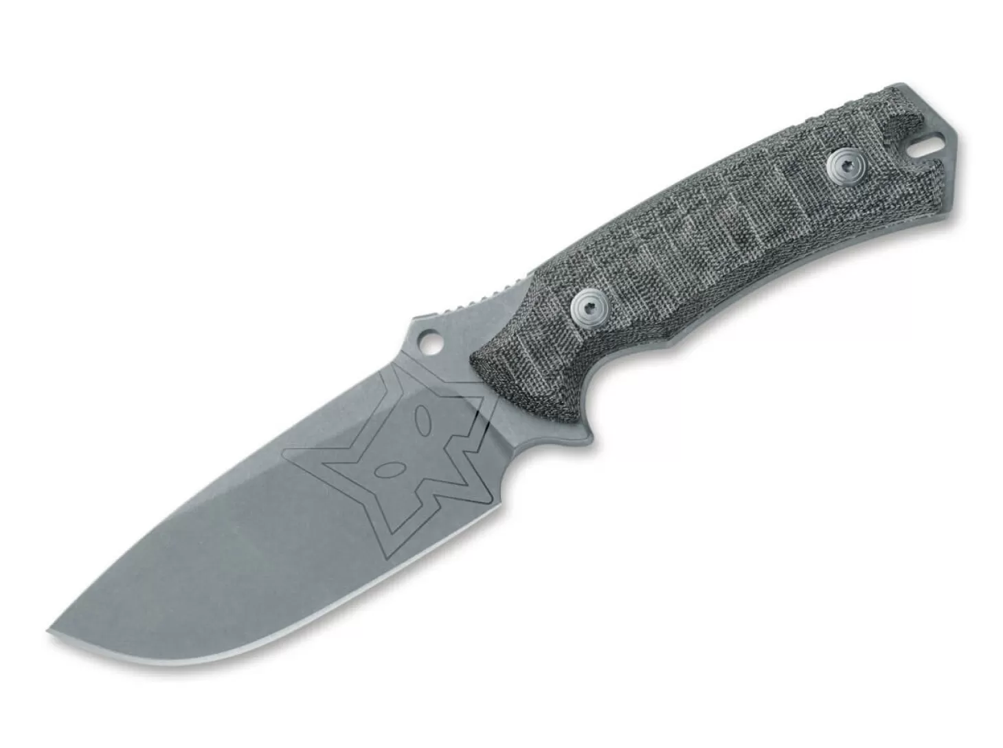 Outlet Oxylos Micarta Black EDC-Messer