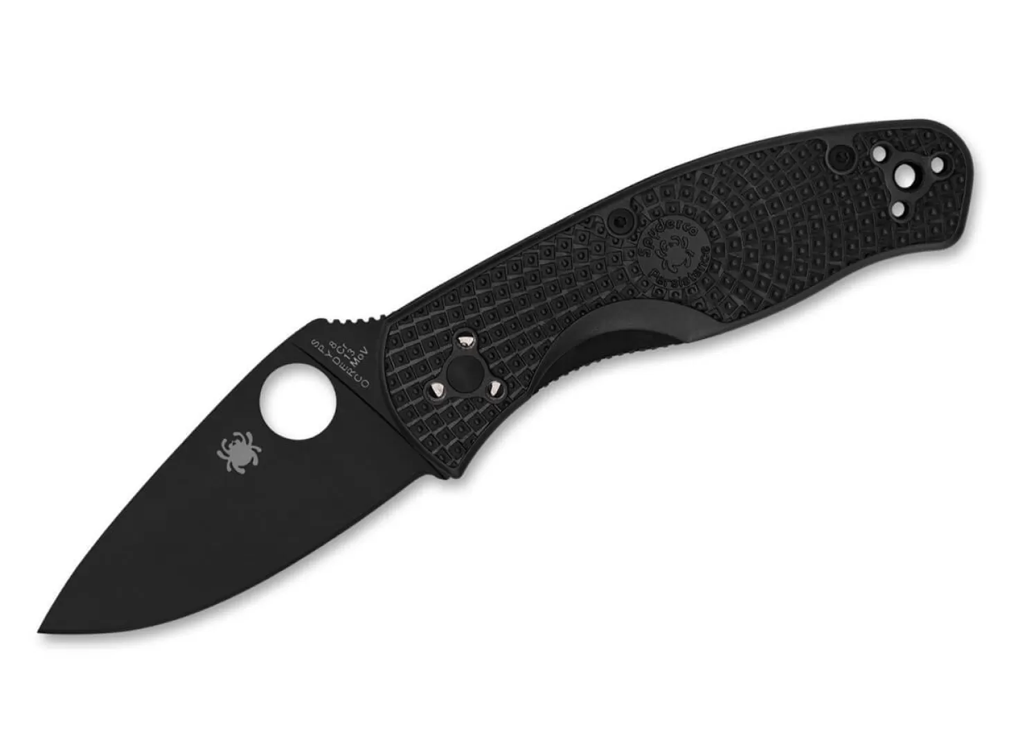 New Persistence Lightweight All Black PlainEdge Taktische Messer