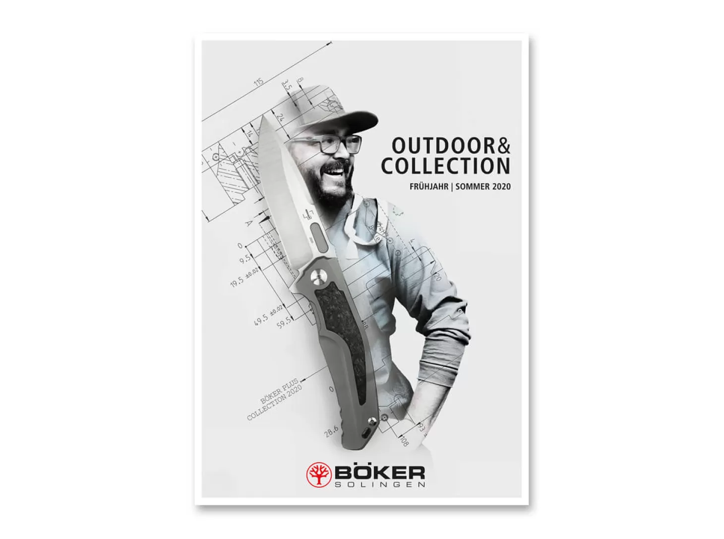 Store Poster Böker Outdoor & Collection IV Merchandise