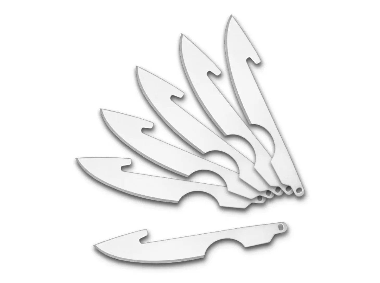 Store 3.0" RazorSafe Caping Blade 6-Pack Zubehör