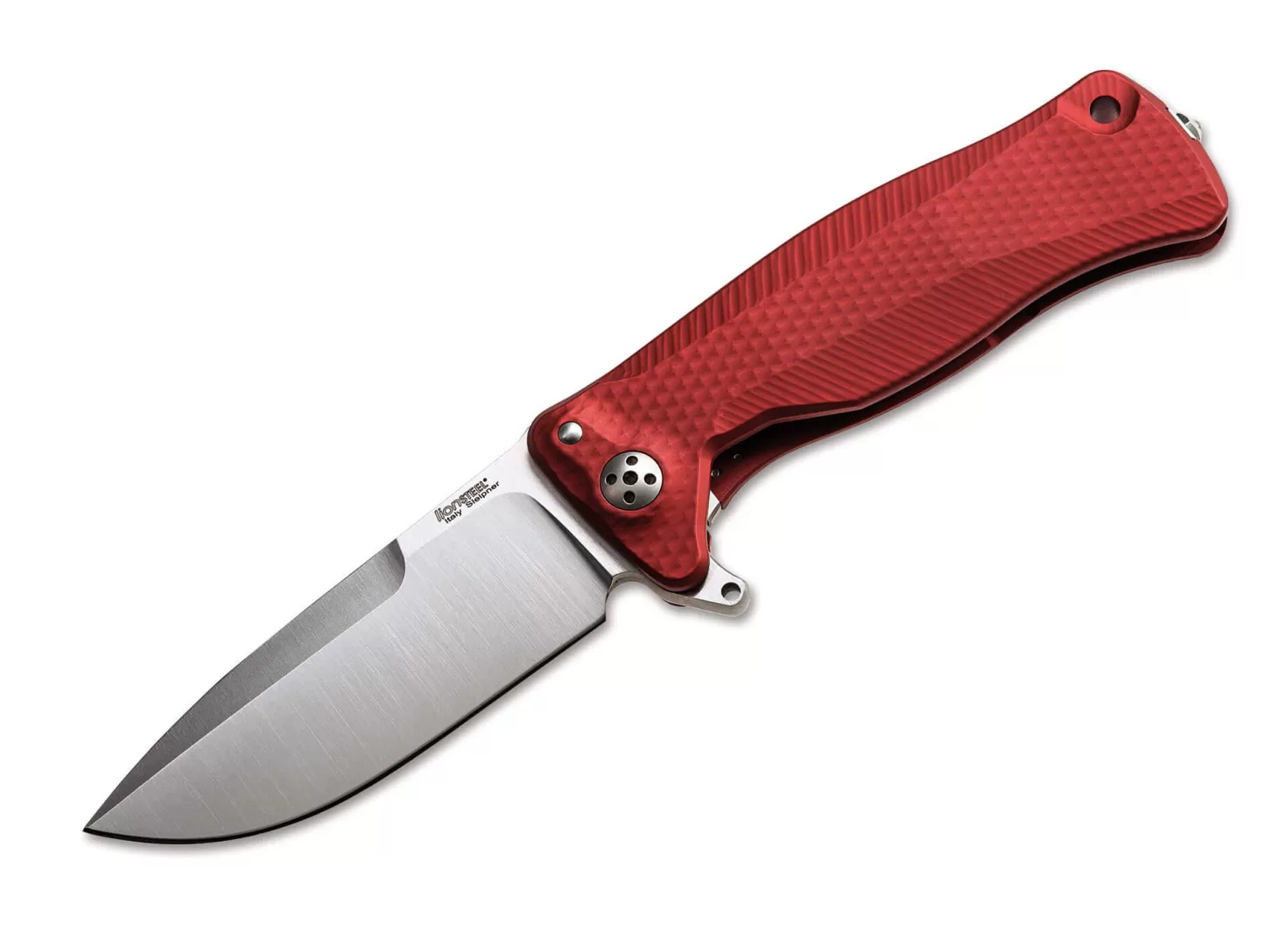 Hot SR-11 Aluminium Red Satin Jagdmesser